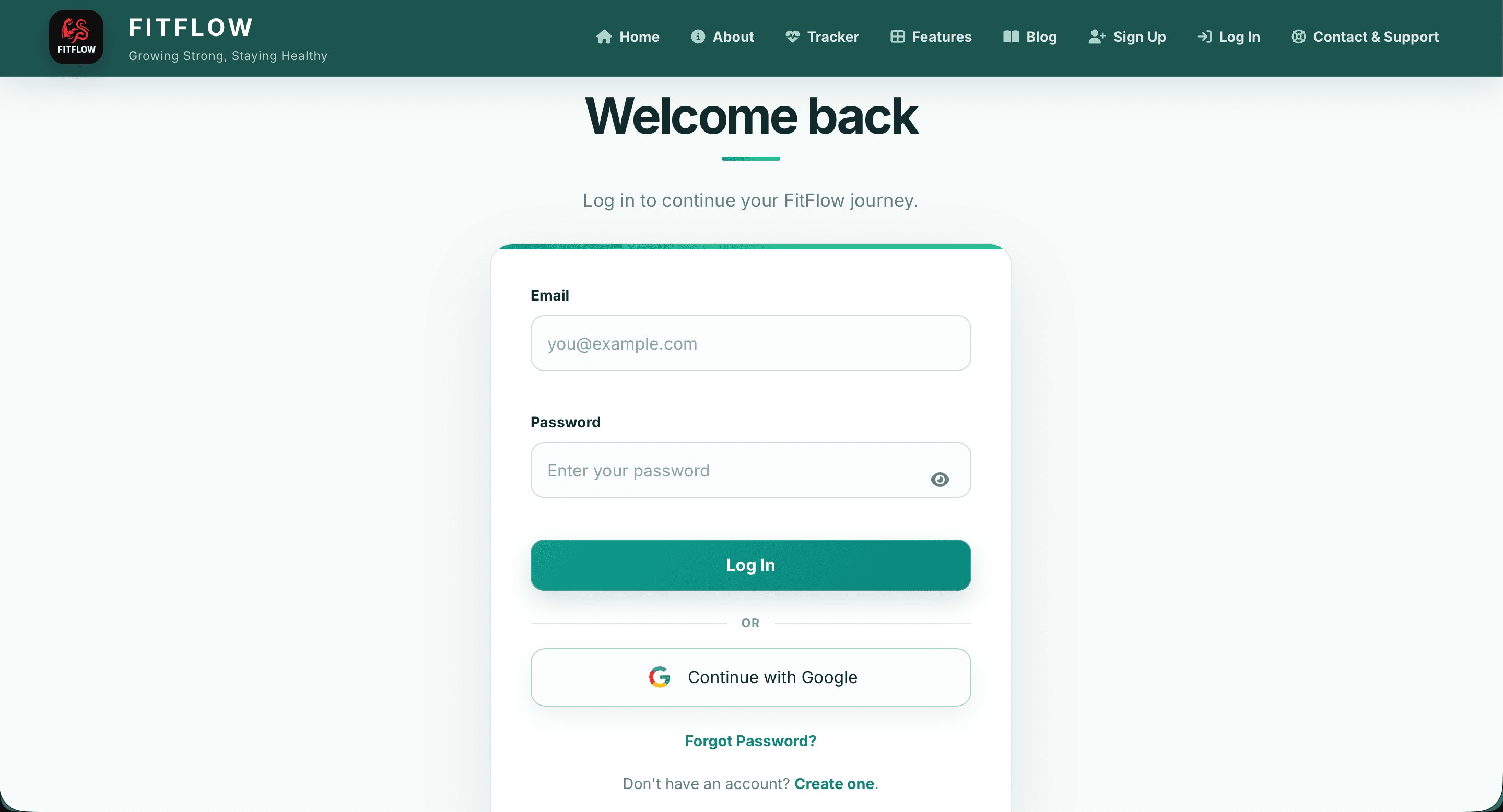 FitFlow — project screenshot 5